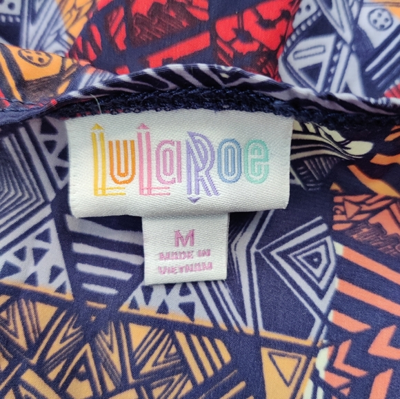 LuLaRoe Multicolor Sleeveless Vest/Kimono - Picture 5 of 5